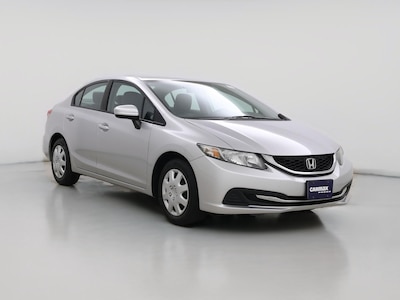 Silver 2015 Honda Civic LX