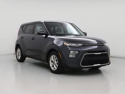 Gray 2022 Kia Soul LX