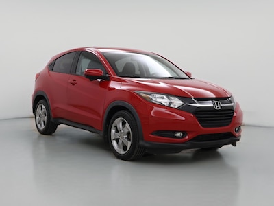 Red 2017 Honda HR-V EX