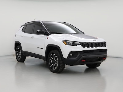 White 2025 Jeep Compass Trailhawk