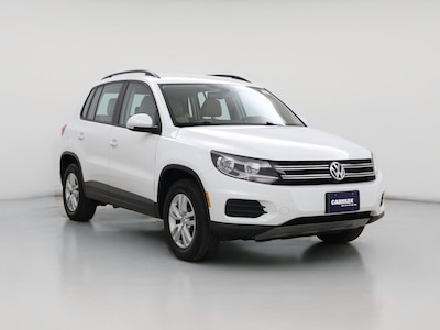 White 2016 Volkswagen Tiguan S