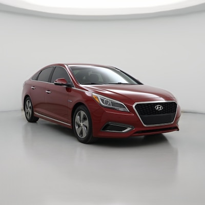 Red 2016 Hyundai Sonata Hybrid Limited