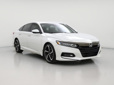 White 2019 Honda Accord Sport