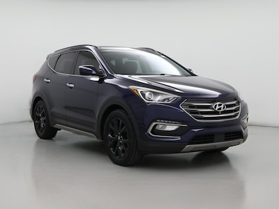 Blue 2018 Hyundai Santa Fe Sport Ultimate