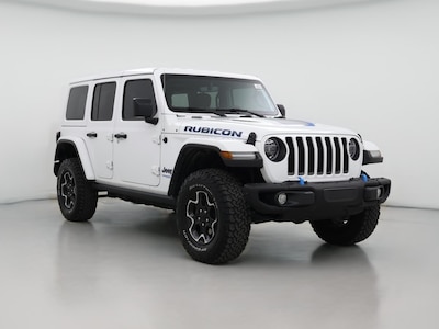 White 2022 Jeep Wrangler 4XE PHEV Unlimited Rubicon