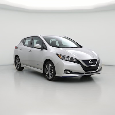 Silver 2019 Nissan Leaf SV Plus