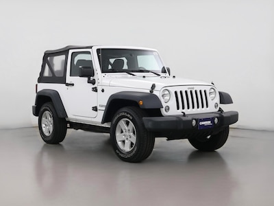 White 2015 Jeep Wrangler Sport