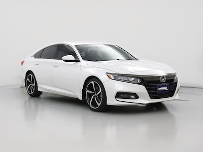 White 2019 Honda Accord Sport