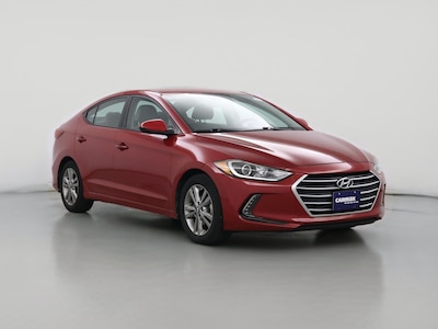 Red 2017 Hyundai Elantra SE