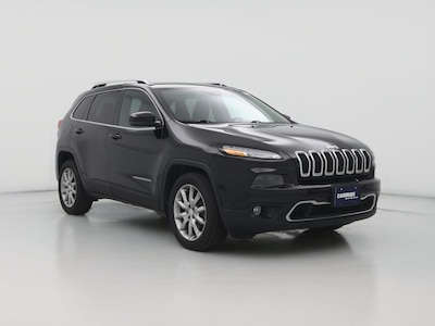 Black 2018 Jeep Cherokee Limited