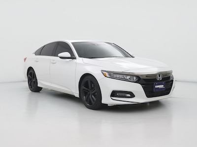 White 2018 Honda Accord Sport