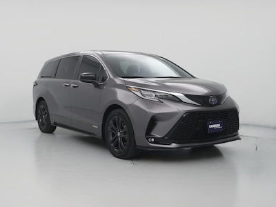 Gray 2021 Toyota Sienna Hybrid XSE