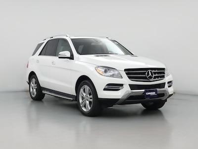 White 2015 Mercedes-Benz ML350