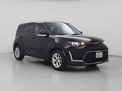 Black 2023 Kia Soul LX