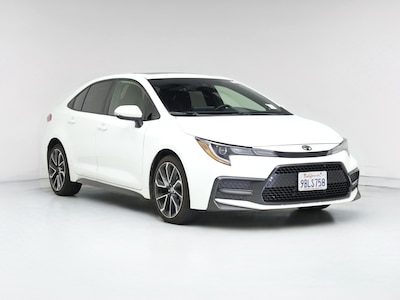 White 2022 Toyota Corolla SE