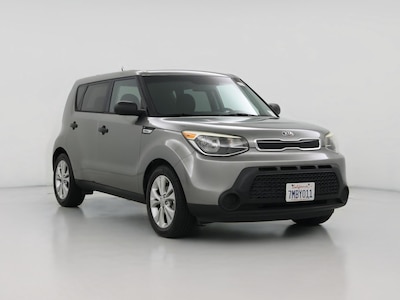 Gray 2015 Kia Soul +