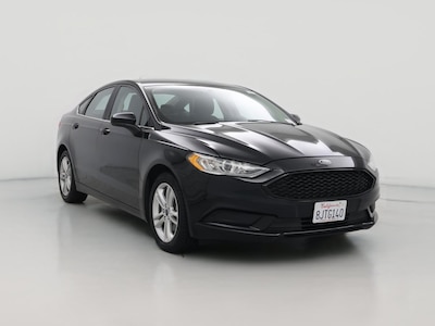Black 2018 Ford Fusion Hybrid SE