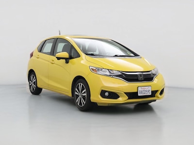 Yellow 2018 Honda Fit EX