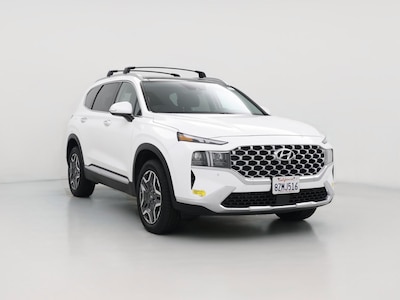 White 2022 Hyundai Santa Fe PHEV Limited