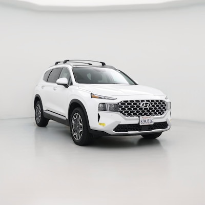 White 2022 Hyundai Santa Fe PHEV Limited