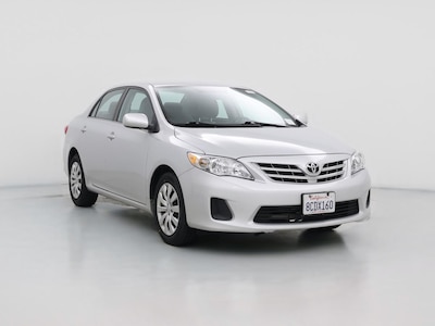 Silver 2013 Toyota Corolla LE
