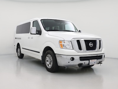 White 2019 Nissan NV 3500 SL