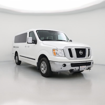 White 2019 Nissan NV 3500 SL