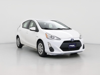 White 2016 Toyota Prius c One