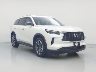 White 2023 Infiniti QX60 Luxe