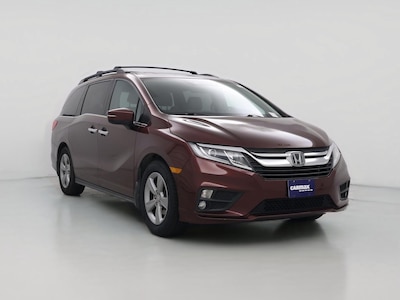 Red 2018 Honda Odyssey EX-L