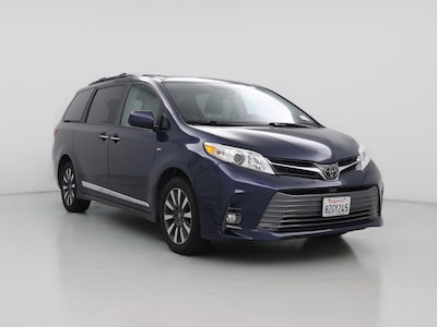 Blue 2018 Toyota Sienna XLE Premium