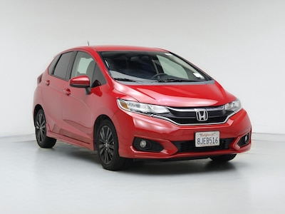 Red 2019 Honda Fit Sport