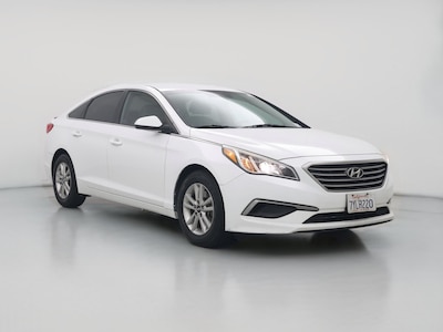 White 2017 Hyundai Sonata SE
