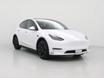 White 2021 Tesla Model Y Long Range