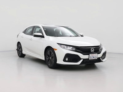 White 2019 Honda Civic EX