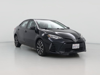 Black 2017 Toyota Corolla SE