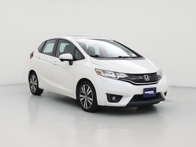 White 2015 Honda Fit EX-L