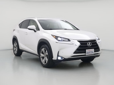 White 2017 Lexus NX 200t