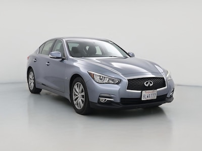 Blue 2015 Infiniti Q50 Premium
