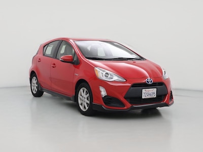 Red 2017 Toyota Prius c One