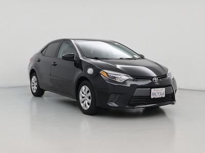 Black 2016 Toyota Corolla LE