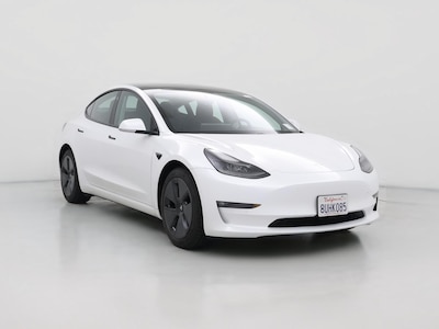 White 2021 Tesla Model 3 Long Range
