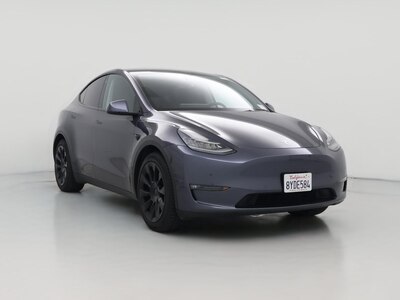 Gray 2021 Tesla Model Y Long Range