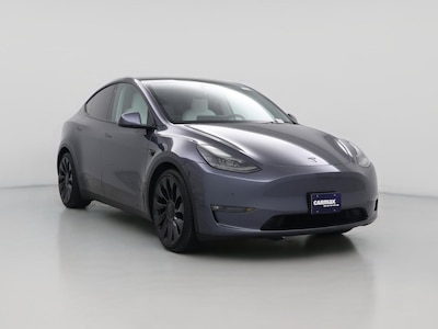 Gray 2023 Tesla Model Y Performance