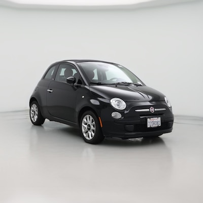 Black 2017 Fiat 500C Pop