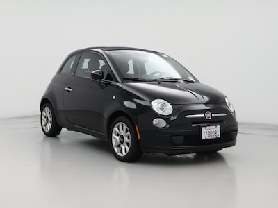 Black 2017 Fiat 500C Pop