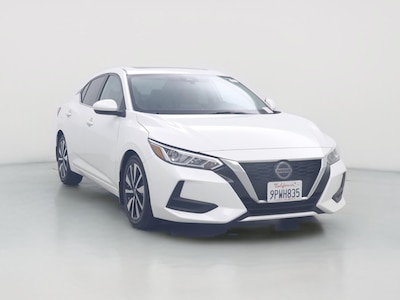White 2021 Nissan Sentra SV