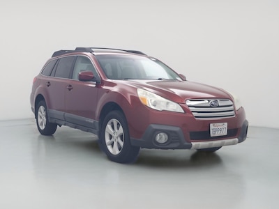 Red 2014 Subaru Outback 3.6R Limited