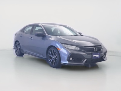 Gray 2018 Honda Civic Sport Touring