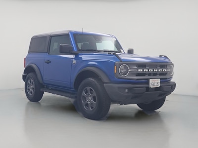Blue 2022 Ford Bronco Big Bend